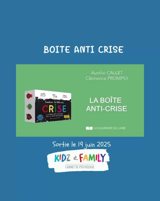 Voici un petit résumé pour vous présenter cette boîte hyper complète : ÉMOTIONS LA BOÎTE ANTI CRISE 💙🩷❤️🩶🧡
À utiliser par les enfants et les parents
Disponible partout
#émotions #crise #boiteanticrise #parents #enfants #parentalité #solutions #kidzetfamily
Illustrations by @garnierraphaelle
Couverture @melaniepennec
Éditée chez @tredaniel_bienvivre