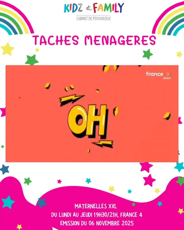 💙Extrait de la chronique d’Aurélie pour @lamaisondesmaternelles sur les bienfaits et vertus des tâches ménagères pour les enfants et les ados. 
💙Et aussi sur la manière de les faire participer en partageant des moments agréables en famille. 
Émission disponible en intégralité sur France.tv. Tous les supports présentés sont disponibles en téléchargement gratuit sur notre site internet onglet supports 
#tachesmenageres #parents #parentalité #enfants #education #psychologie #kidzetfamily