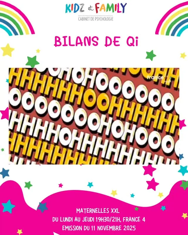 Extrait de l émission du 11 novembre pour @lamaisondesmaternelles sur le thème des bilans de QI. 
Replay de l émission sur France.tv 
#parents #enfants #kidzetfamily #parentalité #psychologie #pedopsy #bilansqi #qi #quotientintellectuel #neuropsychologie