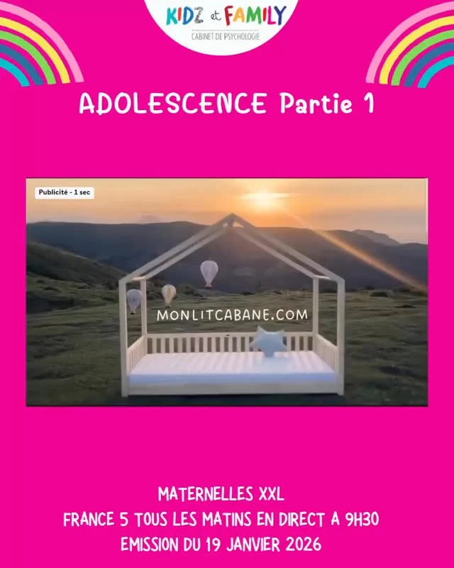 Chronique du 19 janvier pour @lamaisondesmaternelles sur le thème de l’adolescence : 
- qu est-ce que l’adolescence?
- pourquoi peut-il y avoir une crise d’adolescence ?
- a quel âge et combien de temps cela dure ?
- comment la reconnaître ?
#ados #crisedadolescence #psychologie #parents #kidzetfamily
