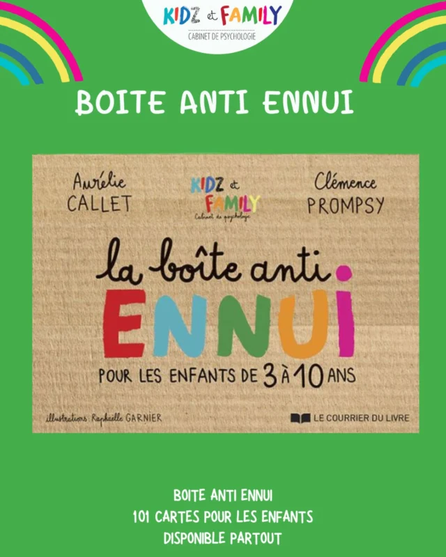 Plus de 60.000 exemplaires de la boîte anti ennui sont dans vos maisons 🙏🏼🙏🏼🙏🏼 merci de tous vos retours et photos envoyées de vos enfants qui s occupent sans écran.
Boîte anti ennui disponible partout dans laquelle vous aurez 101 cartes avec 15 facultés à développer chez vos enfants
#ennui #enfants #parents #occuperlesenfants