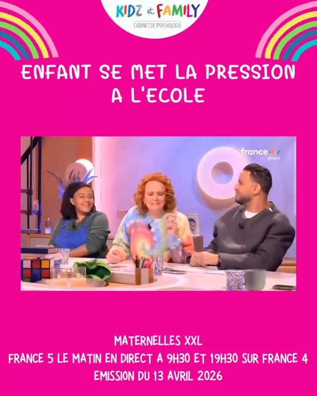 🌟Votre enfant se met trop la pression à l école ?

Chronique d’Aurélie pour @lamaisondesmaternelles 

Dans cette chronique, nous avons parlé :
1) Un est-ce que cela est fréquent ?
2) à quel moment faut-il s’inquiéter pour notre enfant?
3)Comment reconnaître cette anxiété de performance ?
4) Cet angoisse peut-elle exister, même si les parents ne mettent pas particulièrement de pression sur les résultats scolaires ?
5)Comment peut-on faire pour encourager son enfant sans lui mettre la pression ?
6)Quel est le plus important à leur dire ?

🌟Replay dispo en intégralité sur France.tv.
#ecole #anxietedeperformance #scolarité #enfants #parents