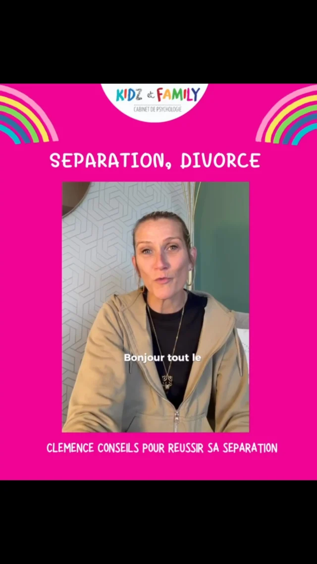 🌟Comment faire en sorte de se séparer dans les meilleures conditions possibles dans l’intérêt des enfants ?
👩🏼Conseils avec Clémence #divorce #parents #enfants #separation