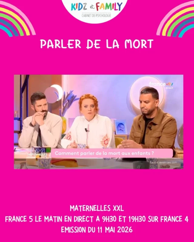 Sujet difficile mais important : comment parler de la mort aux enfants ?
Dispo en replay en intégralité sur France. Tv
-à partir de quel âge nos enfants ont conscience de la notion de mort ?
–À quel moment faut-il aborder ce sujet ?
–Est-ce qu’il y a des mots à utiliser ou à bannir ?
–Faut-il emmener ses enfants au funérailles ?
#mort #parlerdelamortauxenfants #parents #enfants #psychologie