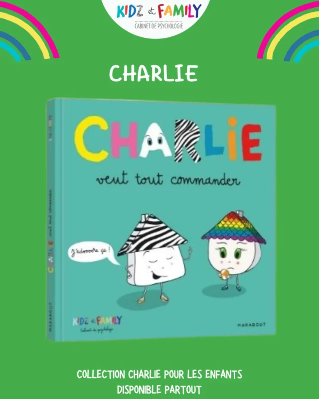 Votre enfant veut toujours tout décider, à la maison ou avec ses copains ?
Il ne supporte pas d’être contredit ?

Découvrez dans ce livre différents outils :
une histoire pour l’aider à prendre en compte les besoins de chacun, apprendre à partager et ainsi améliorer ses relations ;
des post-it pour enfin accéder à ce qu’il pense ;
un quiz pour intégrer les bons comportements ;
une rubrique de conseils pour vous, parents.

Livre édité chez @edition_marabout @hachettefr 
Illustrations by @garnierraphaelle 
Couverture by @melaniepennec 

Disponible partout @fnac_officiel @amazon.fr et chez tous vos libraires 

#charlie #kidzetfamily #livrejeunesse #emotions #frustration commander astuces parents enfants parentalite